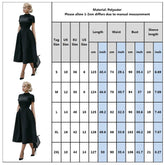 Vintage Flare Prom Party Night Formal Dress